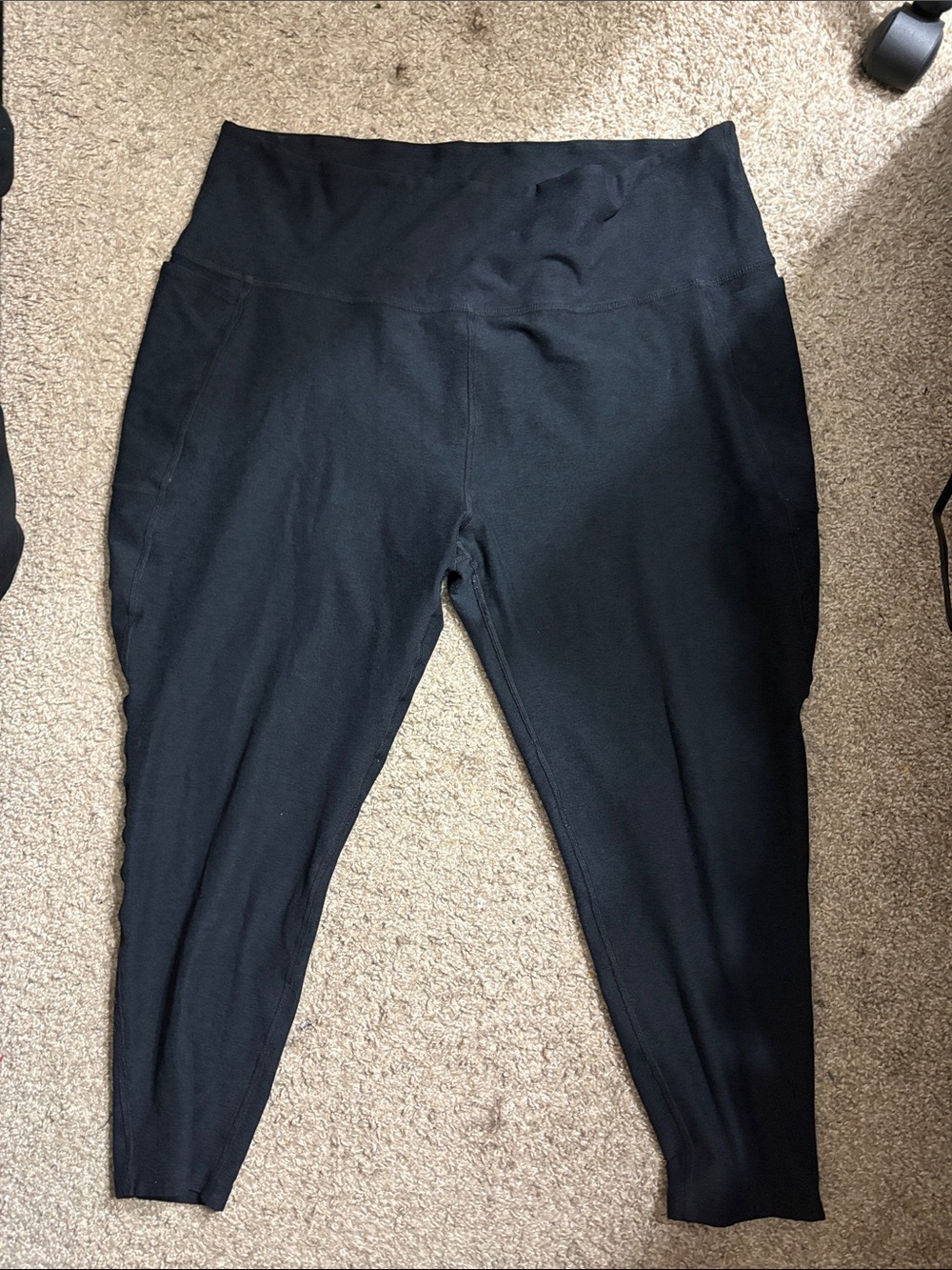 Beyond Yoga Spacedye Charcoal Grey/Black Size 3X